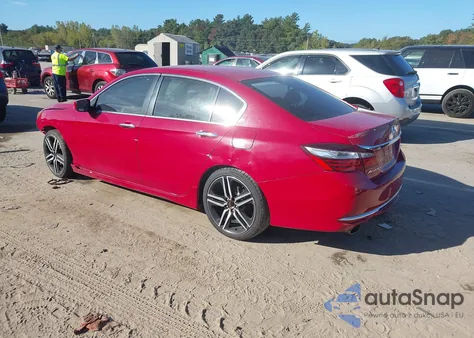 2016 Honda Accord Sport z USA, uszkodzony, nr VIN 1HGCR2F51GA166647